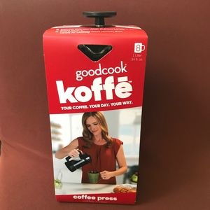 GoodCook Koffe Coffee Press NWT 1 liter / 34 fl oz